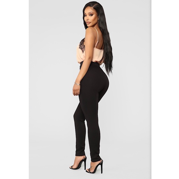 FASHION NOVA Always Ready Pants-Black - Picture 3 of 5